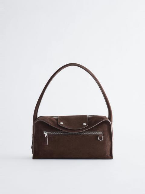 & Other Stories Curved Leather Bag