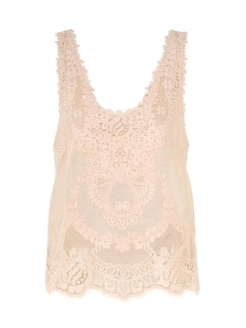 Zimmermann NATURA LACE PATCH TANK