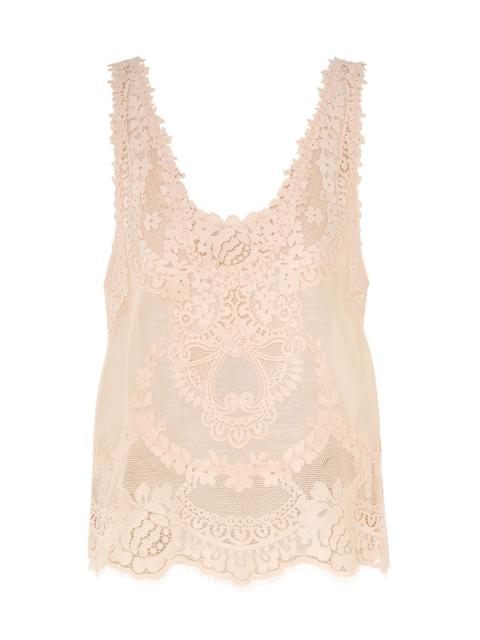 NATURA LACE PATCH TANK