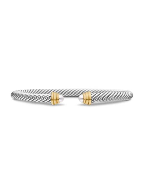 DAVID YURMAN Women's Classic Cable Bracelet in Sterling Silver - Pearl