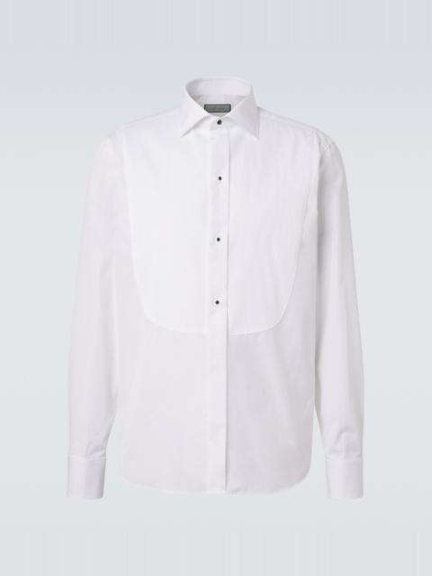 Canali Cotton tuxedo shirt