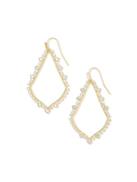 KENDRA SCOTT Sophee Crystal Drop Earrings in Gold