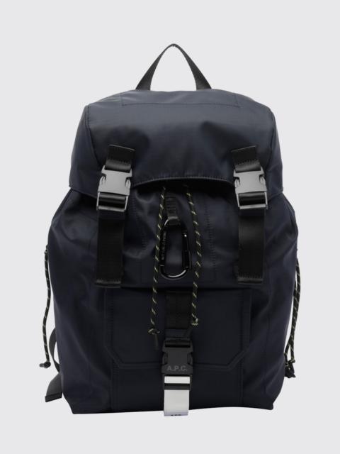 A.P.C. A. P.C. Backpack Men color Blue