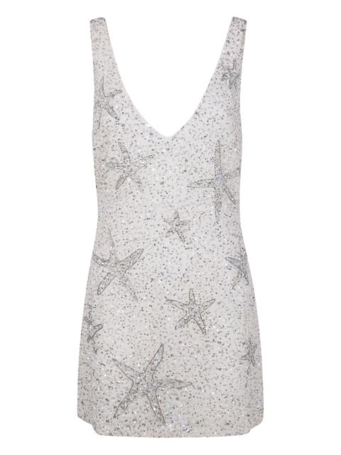 RIXO Christabel starfish-embellishment dress