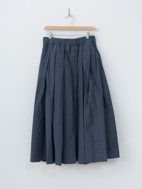 Bergfabel Matilde Skirt - Navy Check