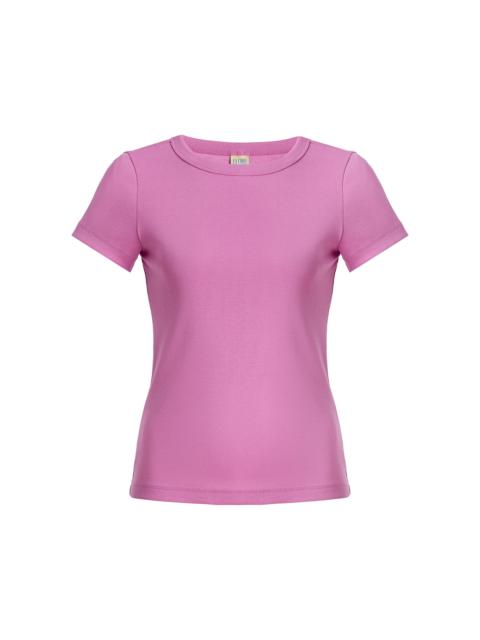 FLORE FLORE Car Cotton Baby Tee pink