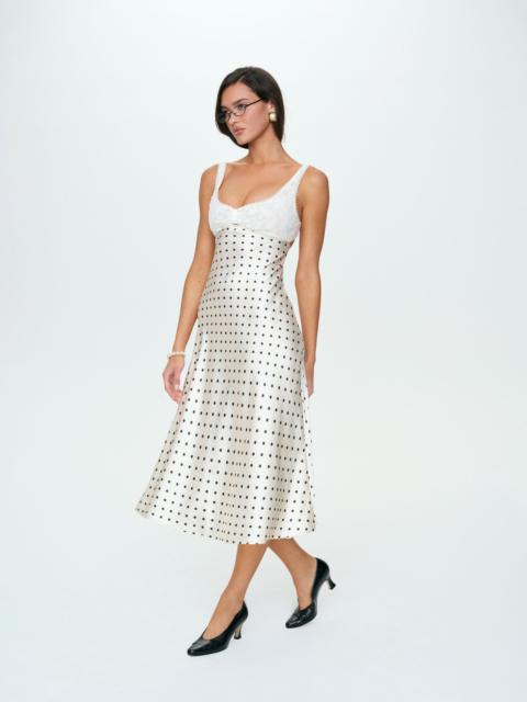 For Love & Lemons Cienna Midi Dress