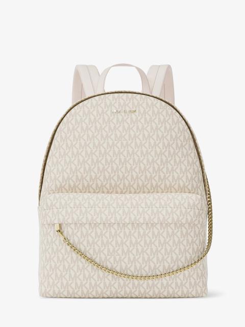 MICHAEL KORS Slater Medium Signature Logo Backpack