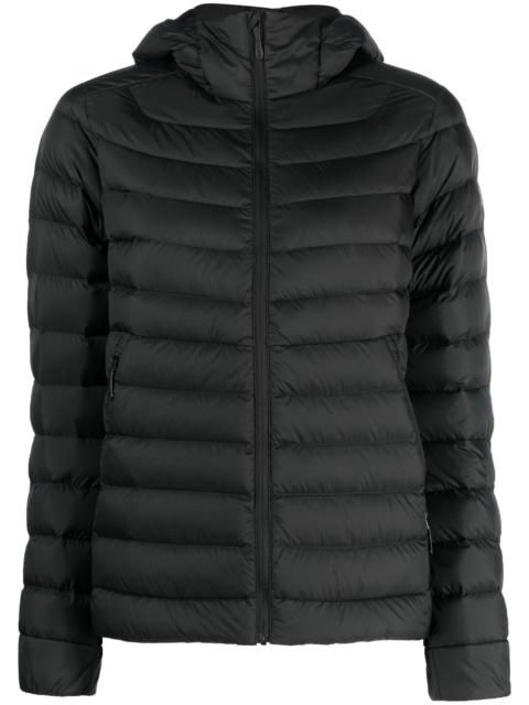 Arc'teryx Black hooded puffer jacket