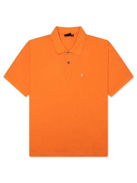 Stüssy CLASSIC PIQUE POLO - ORANGE