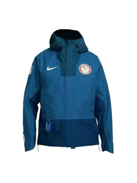 Nike ACG Goretex USA Olympic Chain Of Craters Jacket 'Blue' DD8845-492
