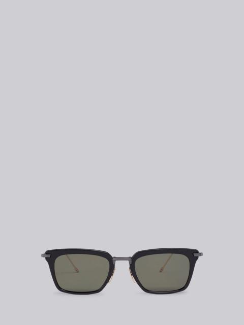 Thom Browne TB916 - Black Wayfarer Sunglasses