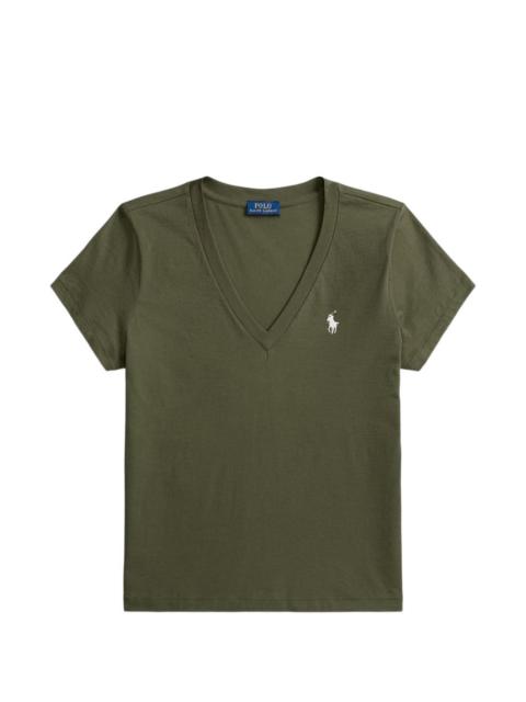 Polo Ralph Lauren V-neck logo-embroidered T-shirt