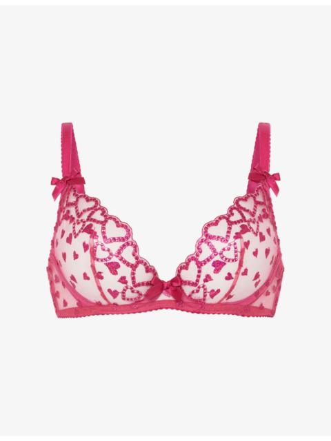Agent Provocateur Rozann Underwired Tulle Bra