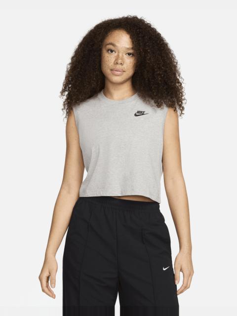 Women's Nike Sportswear Club Sleeveless Cropped Top
