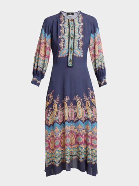 Etro Midnight Dream Button Front Rosalita