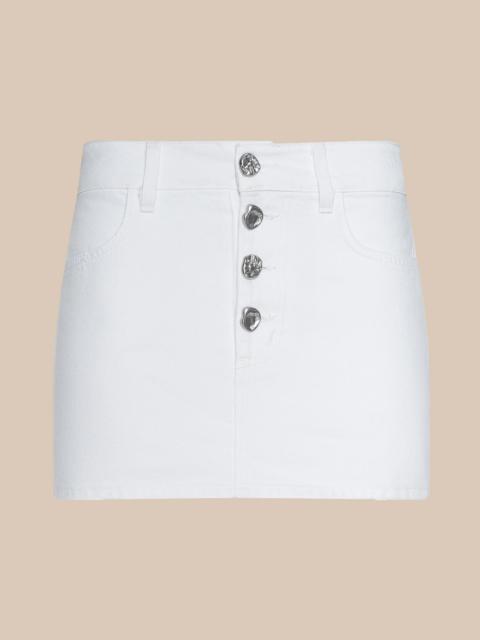 L'AGENCE Solene Jean Mini Skirt