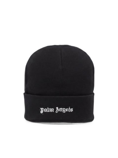Palm Angels logo beanie