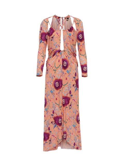 Isabel Marant Jadessi floral cutout midi dress