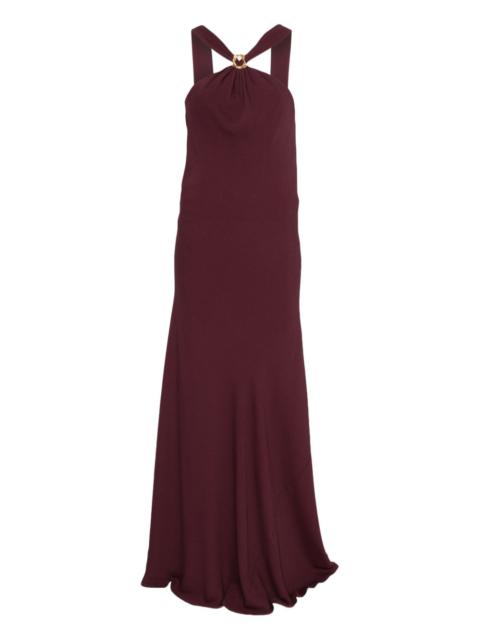 forte_forte halterneck ring dress