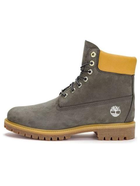 Timberland Timberland 6 Inch Premium Waterproof Boot 'Dark Green Nubuck' A6873W