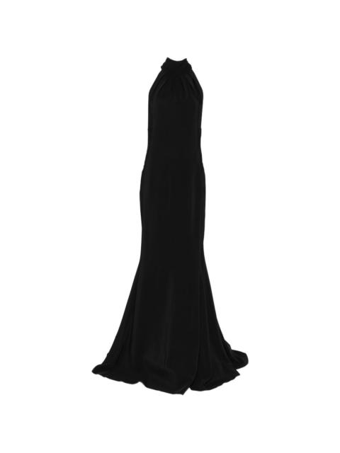 ZUHAIR MURAD Cady halter dress