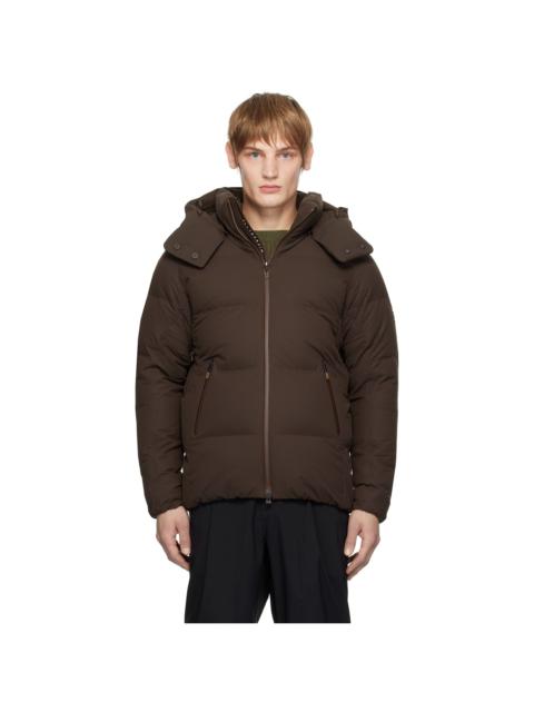 DESCENTE ALLTERRAIN Brown Mizusawa Mountaineer Down Jacket