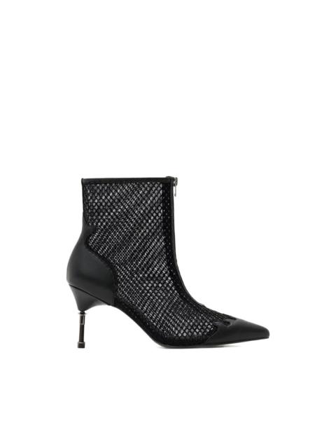 ALLSAINTS Natasha mesh high-heel ankle boots