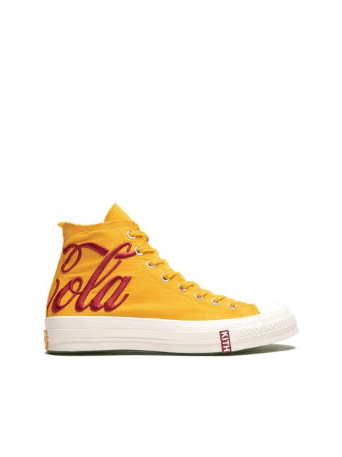 Kith x Coca Cola 1970 All Star high-top sneakers