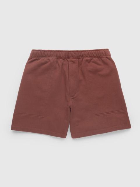 BODE Bode – French Terry Sweat Shorts Brown