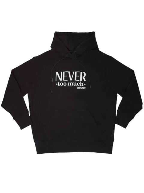 VERSACE Versace Never Too Much Sweatshirt 'Black'