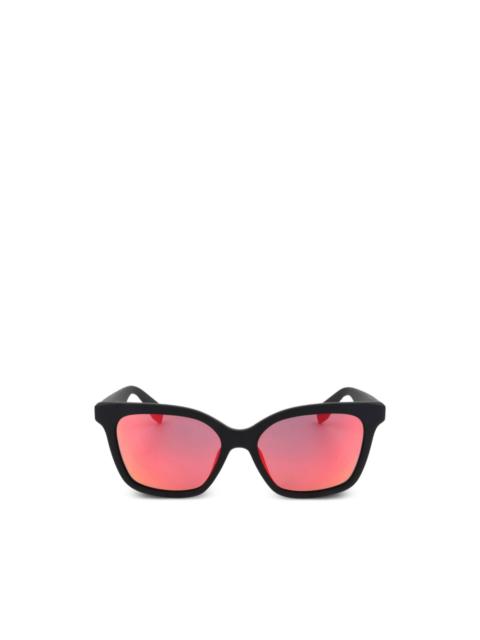 adidas logo-print square-frame sunglasses