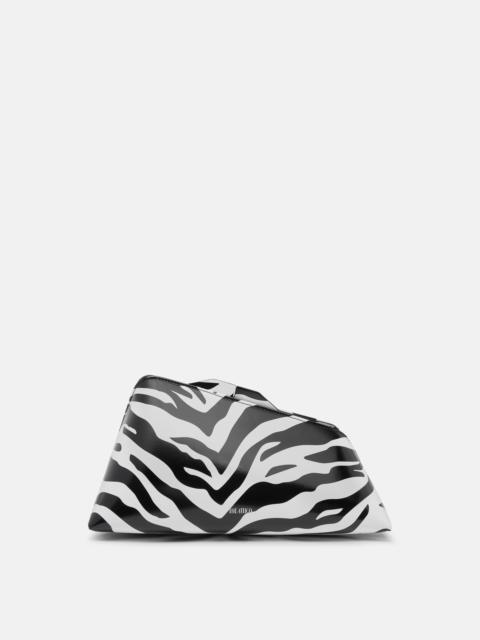 THE ATTICO ''8.30PM'' BLACK AND WHITE CLUTCH
