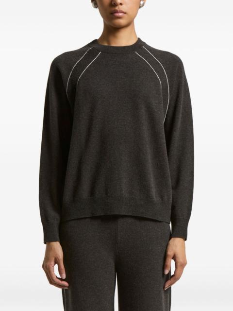 PESERICO raglan-sleeve cashmere sweater