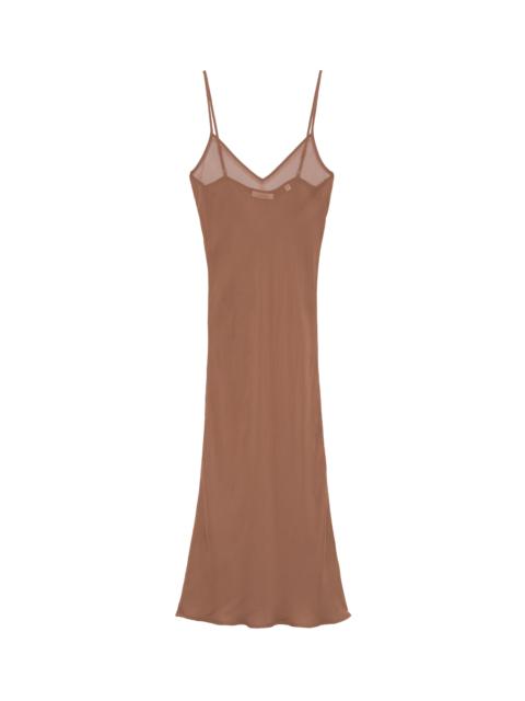 DÔEN LONG DEEP V-NECK SLIP
