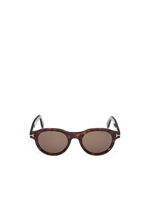 TOM FORD Nils-02 round-frame sunglasses