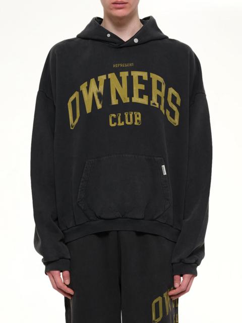 REPRESENT Represent Owners Club Hoodie in Faded Black