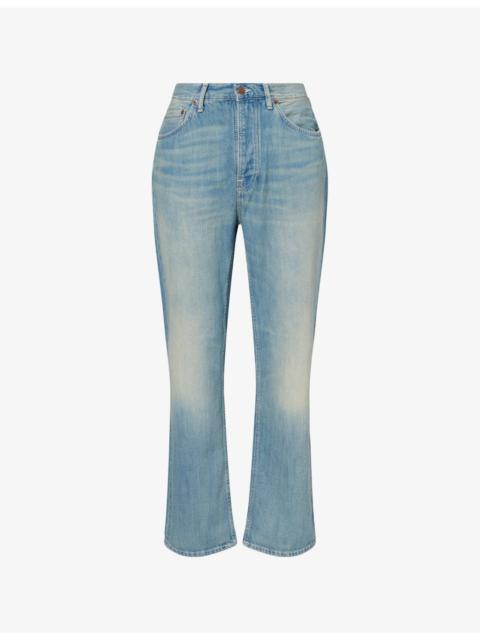 Nudie Jeans Tuff Tony Straight-Leg Denim Jeans