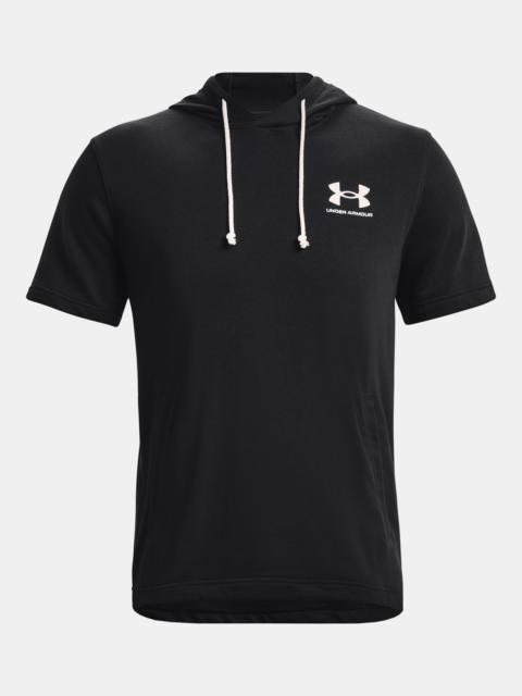 Under Armour Men's UA Rival Terry Short Sleeve Hoodie
