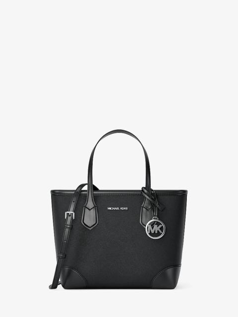 MICHAEL KORS Eva Extra-Small Saffiano Leather Convertible Tote Bag