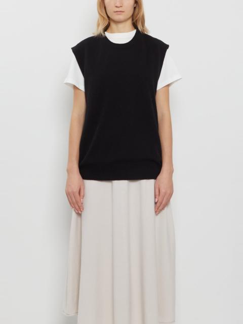 extreme cashmere n°455 Bos Cashmere Top — Raven