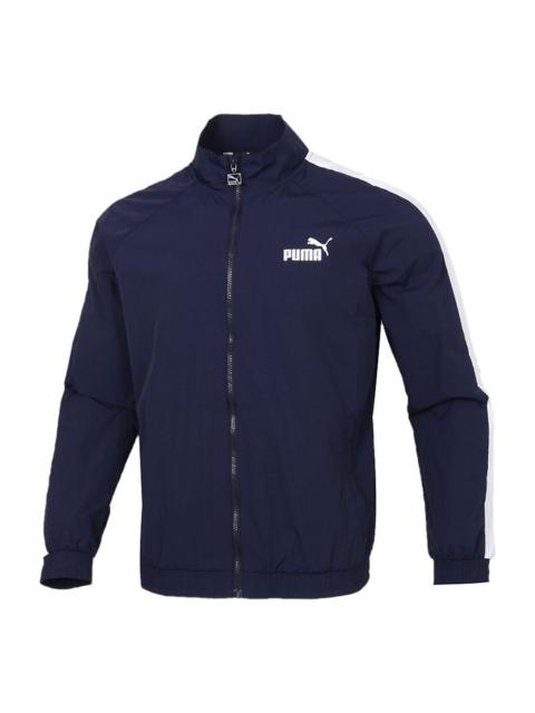 PUMA PUMA Panelled Woven Track Jacket 'Navy' 532559-06