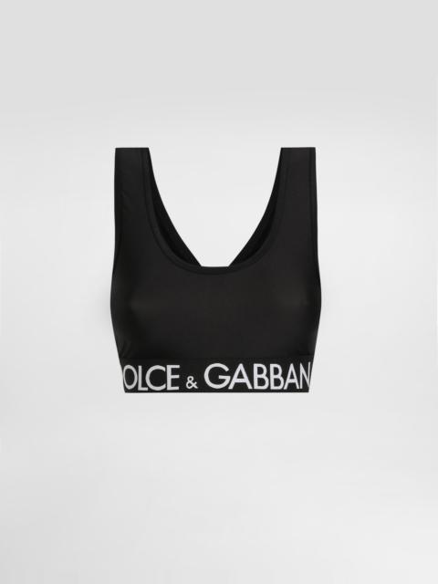 Dolce & Gabbana Spandex jersey top