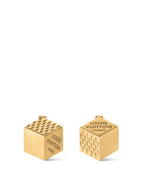 Louis Vuitton LV Cube Earrings
