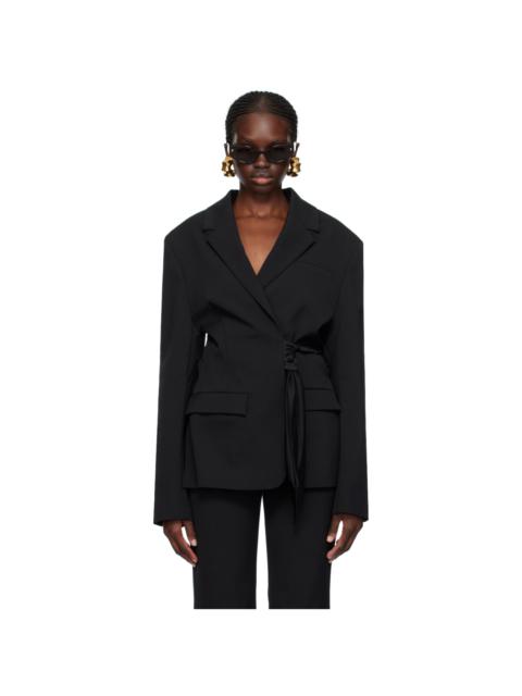 Nanushka Black Marline Blazer