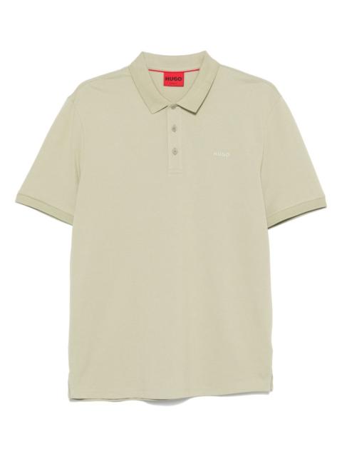 BOSS cotton piqué polo shirt