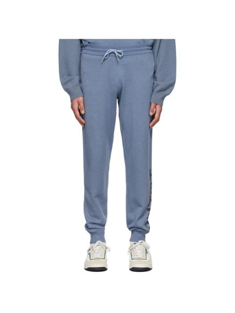 KENZO Blue Wool Lounge Pants