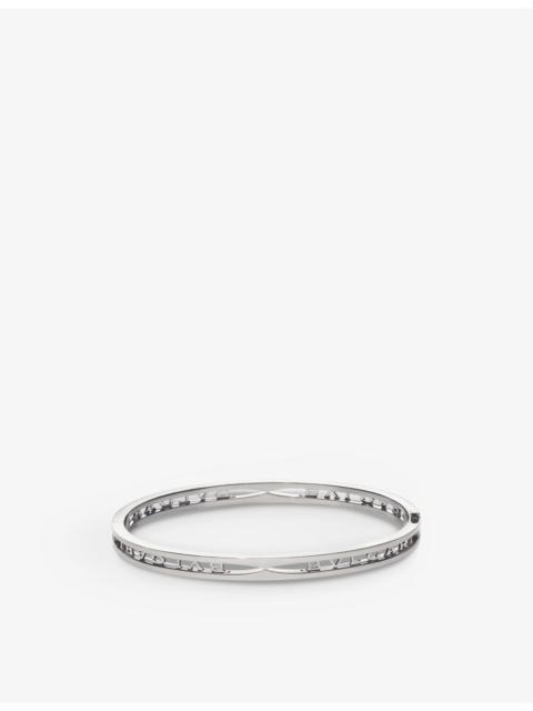 BVLGARI B.zero1 18ct white-gold bangle bracelet