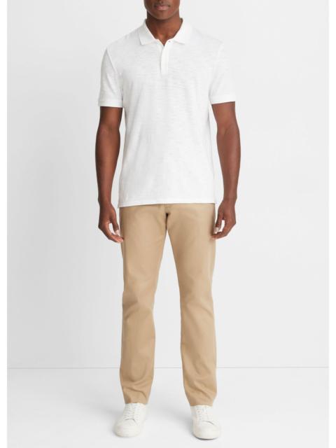 Vince Classic Slub Polo Shirt