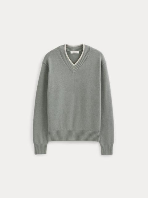 EVERLANE RELAXED V-NECK SWEATER IN EVERYDAY COTTON